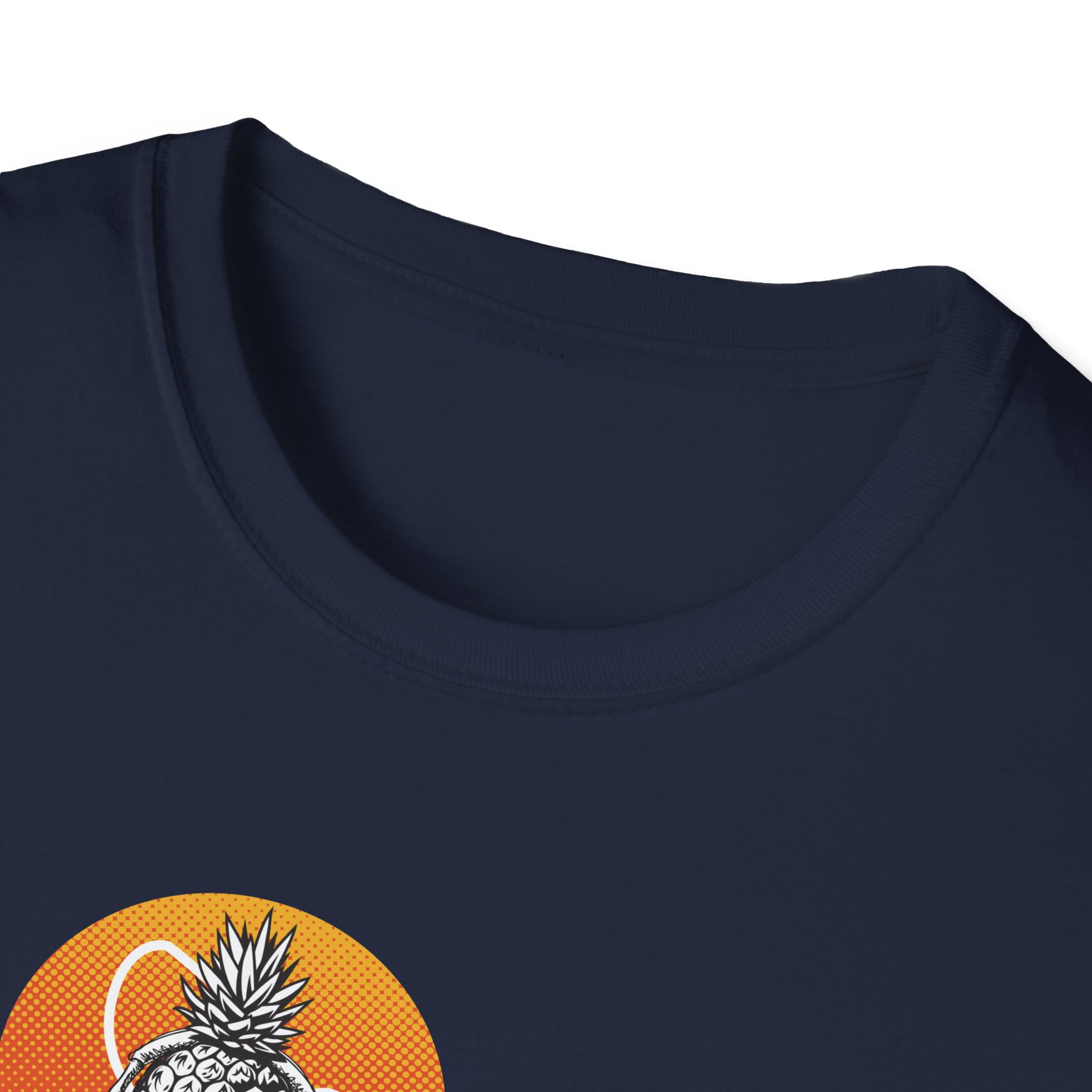 Pineapple Skull Island Unisex Softstyle T-Shirt - Image 33