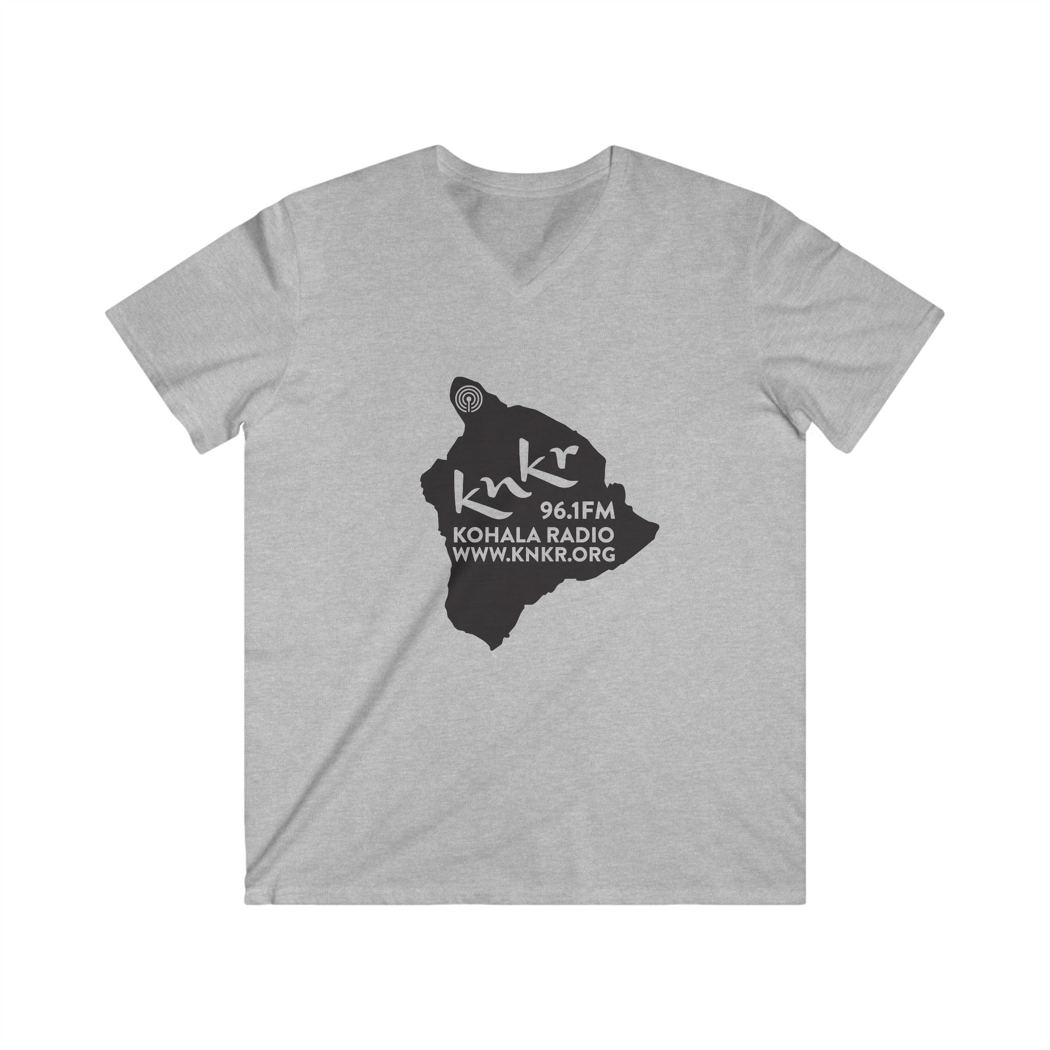 Men's Fitted V-Neck Short Sleeve Tee