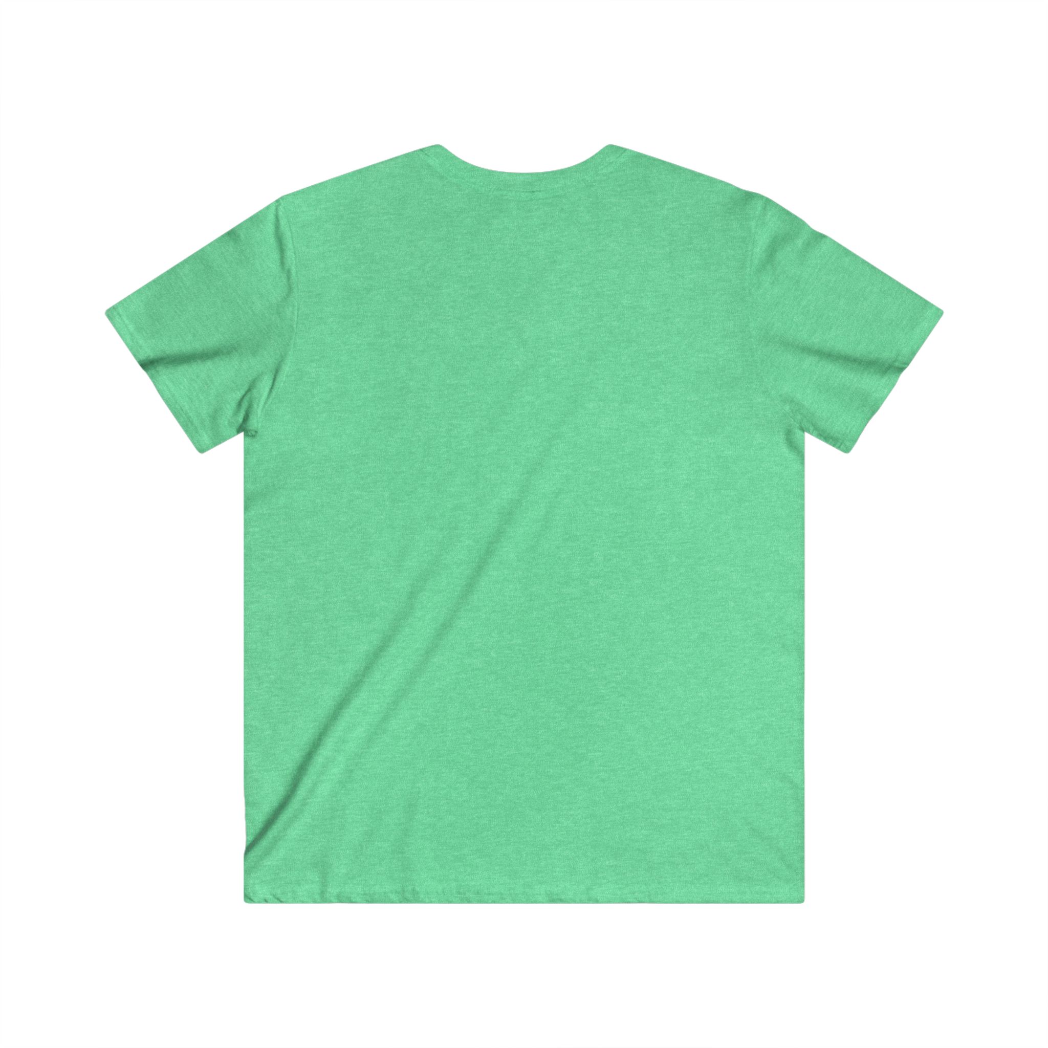 Men's Fitted V-Neck Short Sleeve Tee - Image 4