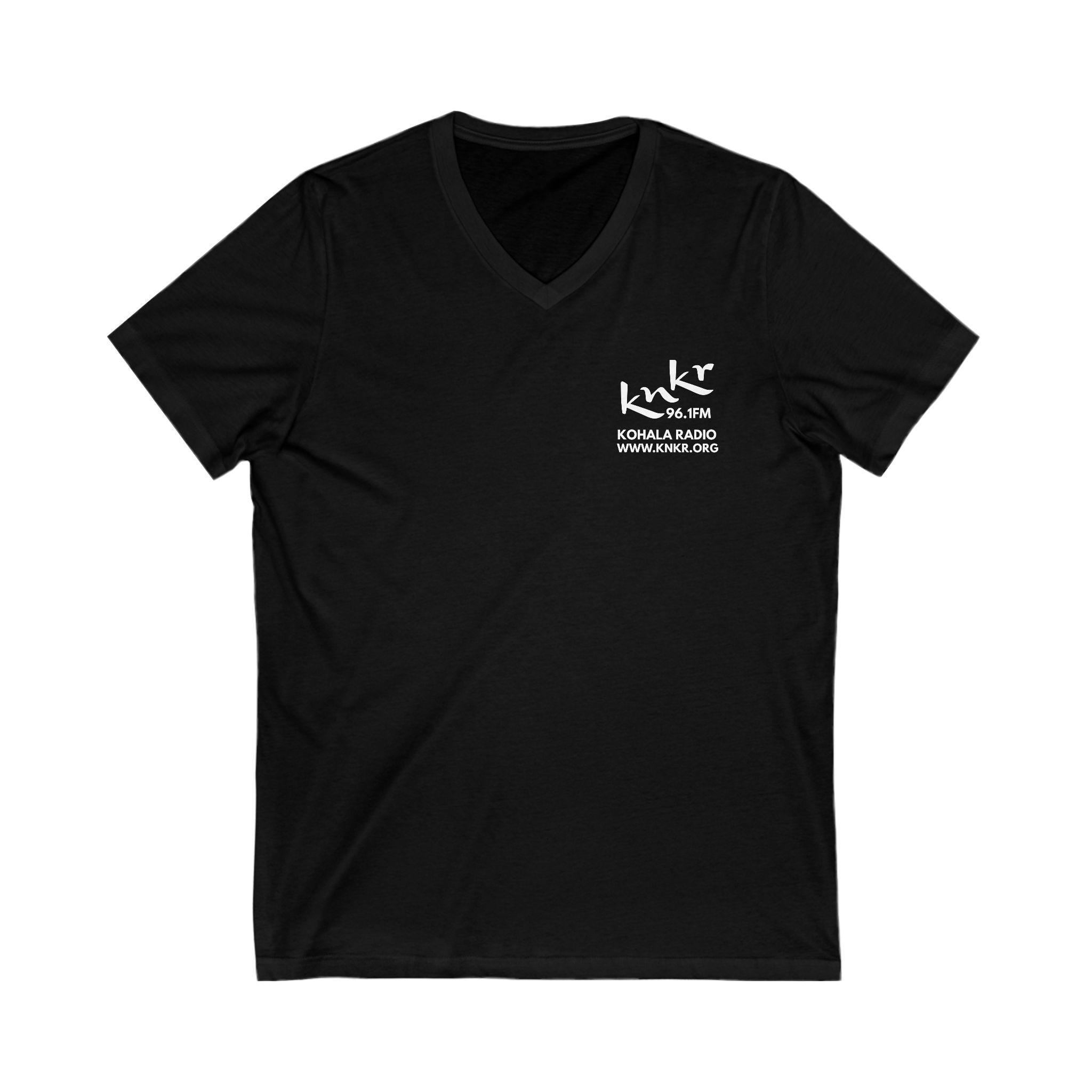 Unisex Jersey Short Sleeve V-Neck Tee - Image 5
