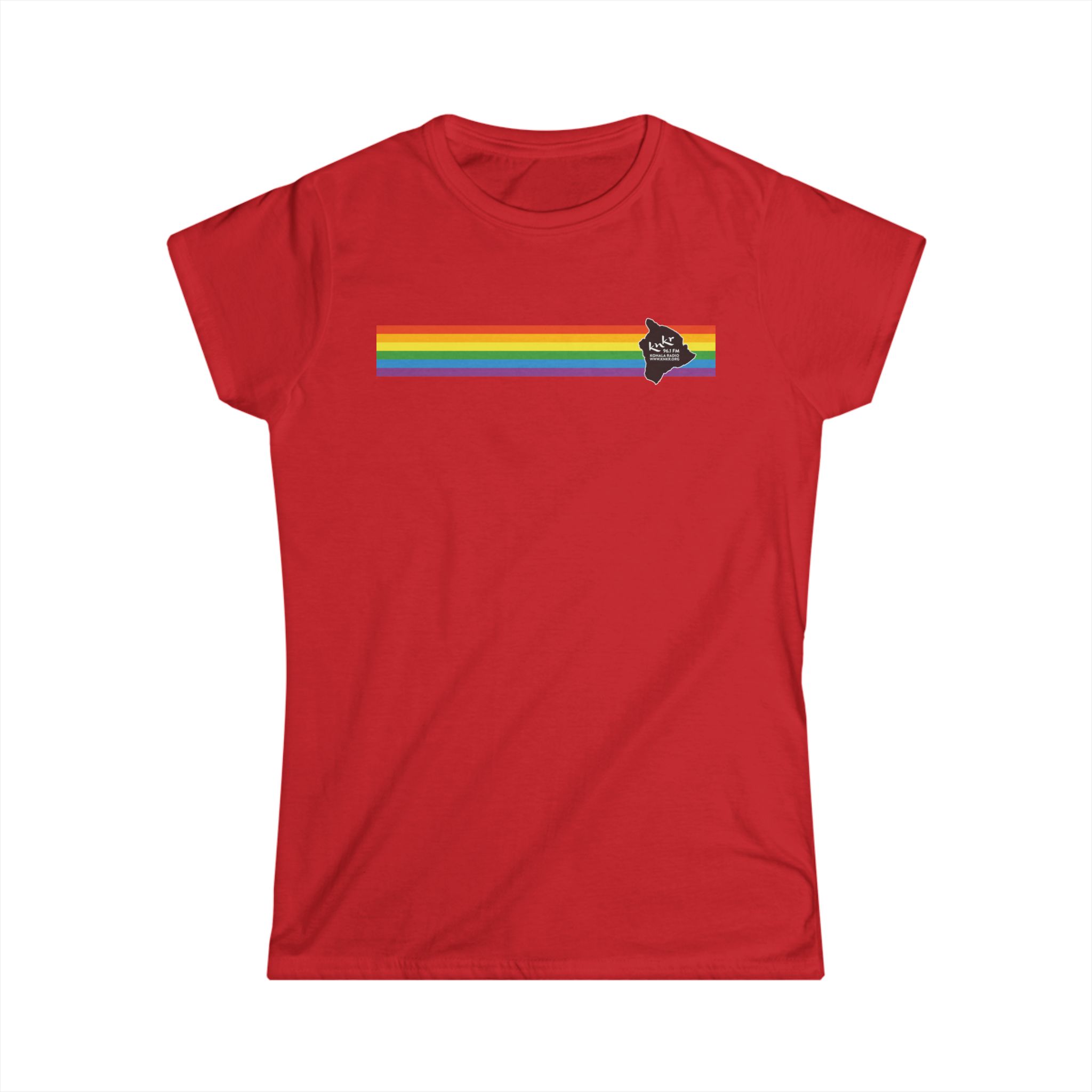 Rainbow Women's Softstyle Tee - Image 17