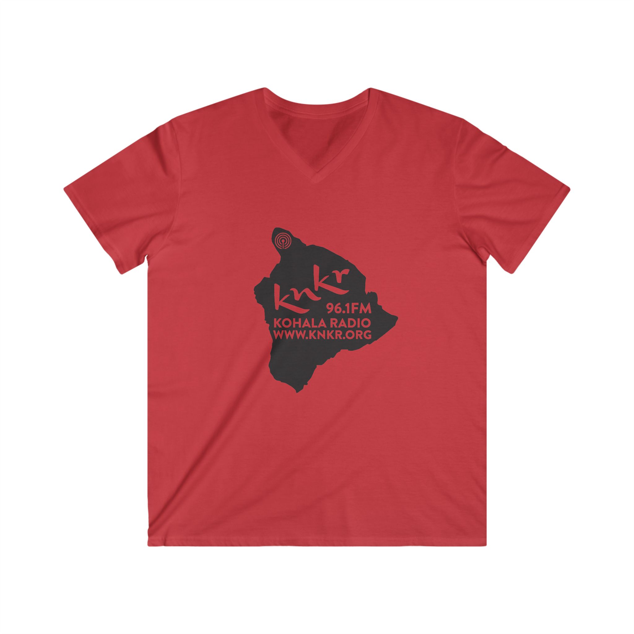 Men's Fitted V-Neck Short Sleeve Tee - Image 5