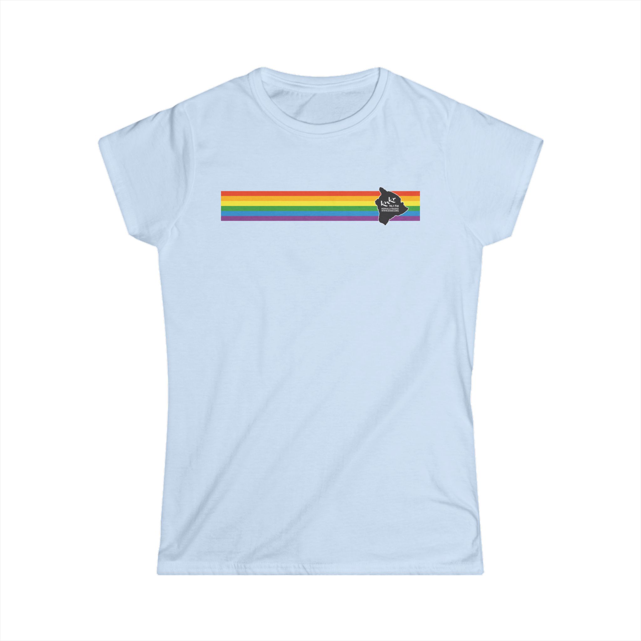 Rainbow Women's Softstyle Tee - Image 3