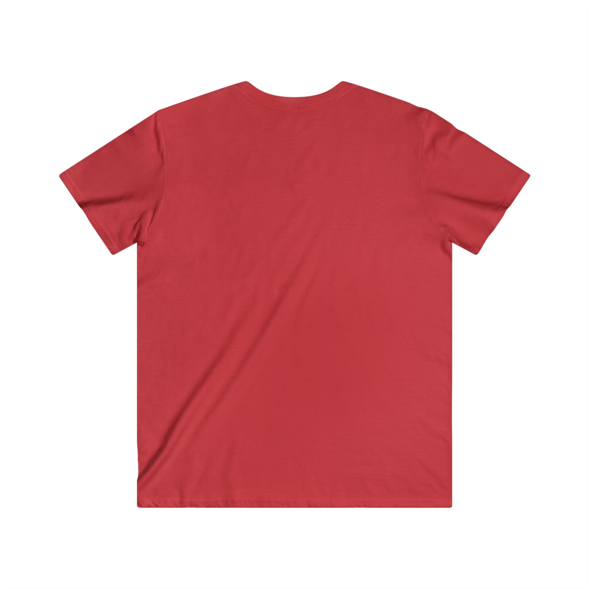 Men's Fitted V-Neck Short Sleeve Tee - Image 6