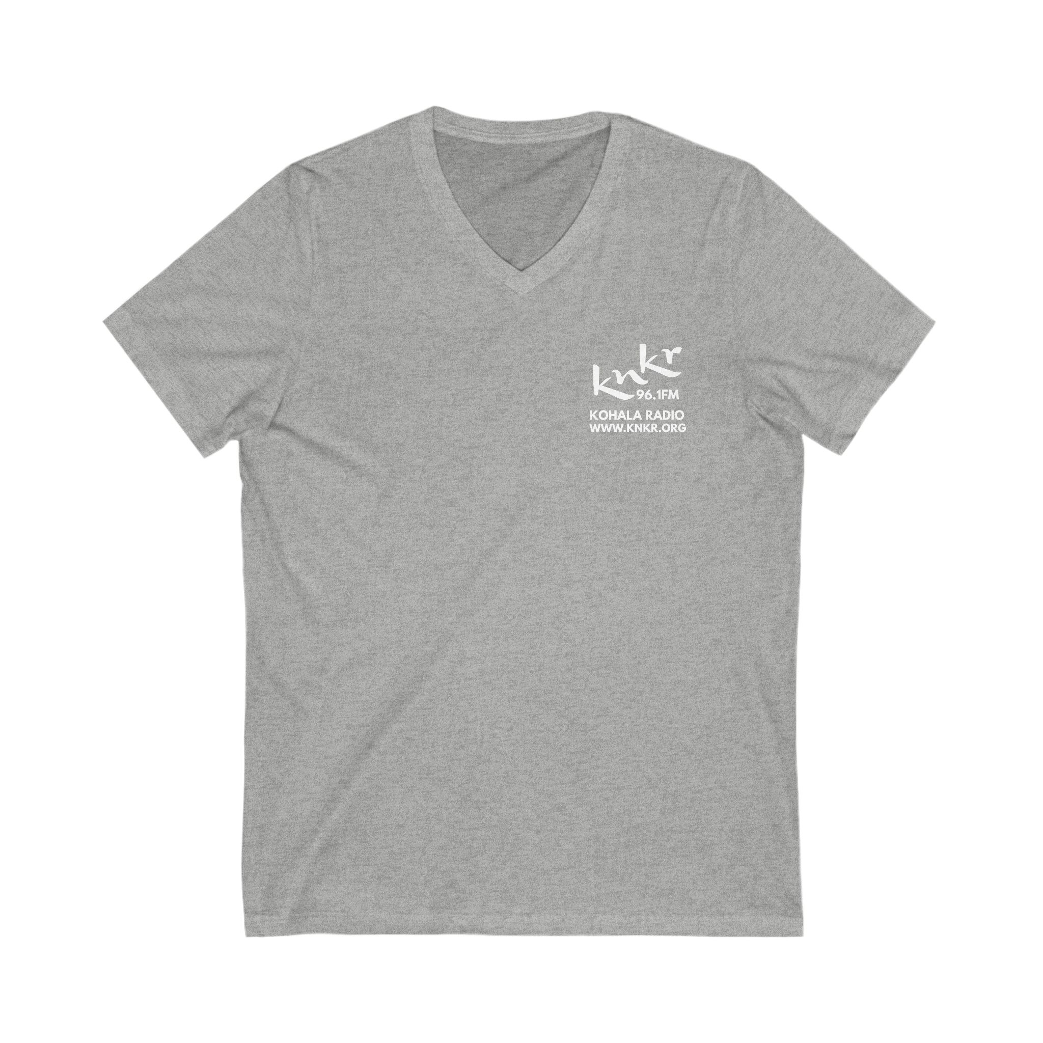 Unisex Jersey Short Sleeve V-Neck Tee - Image 7