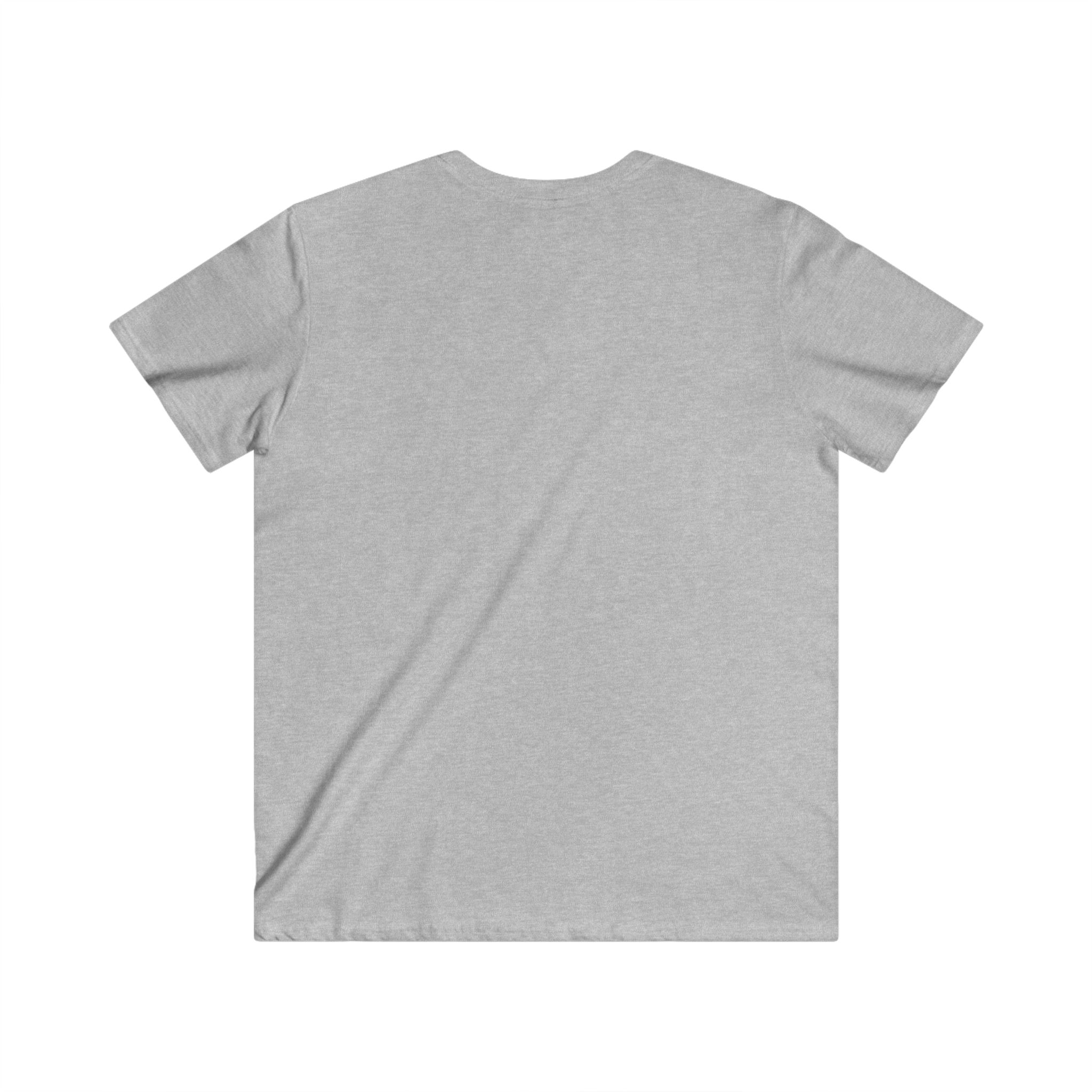 Men's Fitted V-Neck Short Sleeve Tee - Image 2