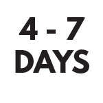 4 - 7 DAYS