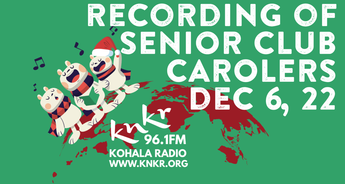 Senior Club Carolers on KNKR