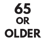 65 and older